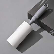 1pc Super Sticky Lint Roller, Pet Hair Removal Tool: 60 Sheets Per Roll, Effectively Removes Hair, Ideal For Dog & Cat Owners, Also Suitable For Cleaning Clothes And Furniture. - Black - View 10