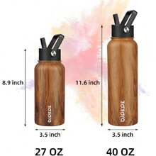 Insulated Water Bottles For Outdoor - 軍綠色 - 查看 6