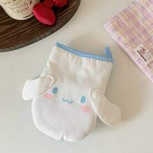 Sanrio 1pc Hello Kitty & My Melody 3D Thick Heat Resistant Waterproof Kitchen Oven Glove, Essential For Cooking, Baking, Grilling, Outdoor Use, Cute Christmas Gift, Perfect For Family Gatherings