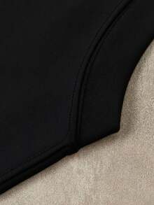 女士纯棉长袖T恤，宽松中长款白色上衣，可叠穿，秋冬季时尚单品