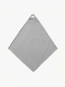 1pc Women's Solid Color Turban Headscarf, Casual Versatile Muslim Headwrap - Multicolor - View 3