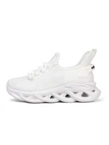 Low-Top Flat Non-Slip Casual Outdoor Children Sports Running Shoes - White - View 15