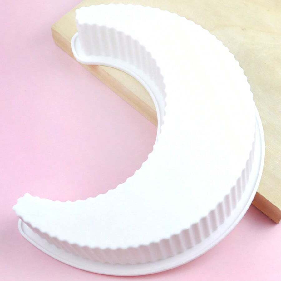 Silicone Crescent Moon Shaped Baking Mold Set - Large Crescent Cake Mold | DIY Creative Dessert Tools Suitable For Holidays, Parties And Ramadan - Multicolor - View 1