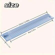 1Pc/2Pcs Portable A3/A4 Paper Cutter, Easily And Perfectly Cut Paper Every Time! (Tool Head/Outer Packaging Color Random), Back To School Essential, Thanksgiving, Birthday, Valentine's Day, Anniversary, Decorative Creative Gift, Party, Wedding, Easter, Mother's Day - Multicolor - View 11