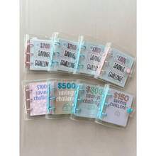 Savings Binder, Challenge Savings Binder Envelope For $1000, Reusable Budget Book With Cash Envelopes Frosted Cover Money Organizer For Cash Savings Challenges Notebook Binder Organizer For Travel Storage Bag,Makeup Bag,Cosmetic Bag,Vacation Organizer, Storage Bag For Customized Goals And Bonus Financial Strategies, Cash Envelope Wallet And Planner System, For Home, Gift, Vacation And Festival Halloween Christmas Multifunctional Use - Nhiều màu - Xem 10