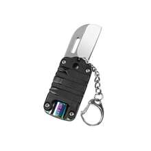 Aimall Dog Tag Knife, Multi-Functional Square Coin Knife, Bit Tool, Portable Combination Tool, Express Delivery Box Opener, EDC (Everyday Carry) - Colourful - View 2