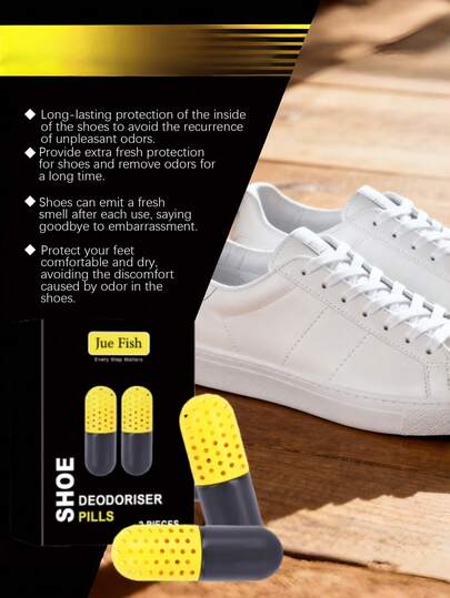 靴の消臭カプセル 2個入り 日常的に便利な靴の臭い消し 天然の爽やかな香り、靴下も含む総合的な消臭、汗による足の臭いを除去、足の臭いを防ぐ、長持ちして素早く消臭、靴と靴下の消臭、スポーツシューズのクリーニングと消臭 乾燥芳香靴箱用フレッシュナー