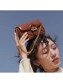 YUQING.FC Women Evening Bags - 棕色 - 查看 5