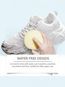 Shoe Cleaning Paste Set, Shoe Whitening Cleaner To Remove Yellow Edges Without Water Washing, One-Step Whitening Paste