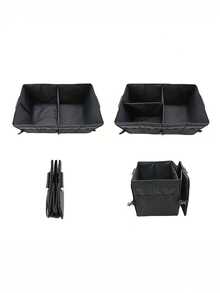 1pc Foldable Car Trunk Storage Box - A - View 7