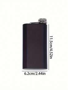 1pc 6oz Personalized Engraved Wedding Flask, Groom's Custom Flask, Portable Mini Liquor Bottle, 6oz Stainless Steel Hip Flask, Personalized Barware Gift, Portable Mini White/Black/Light Pink, Bridesmaid's Custom Flask, Groomsman Gift, Best Man Flask, Wedding Party Favor, Beer Festival Gift, Holiday Gift, Bridal Party Gift, Party Travel Birthday Gift, Wedding Party Whiskey Flask - Multicolor - View 7