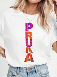 Camiseta Vintage Peruana Con Orgullo De Raíces Y Patrón De Mujer Peruana - Blanco 3 - Ver 3