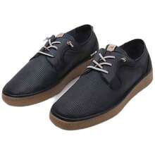 Fluchos Lace Shoes 10091-158786 For Man In Color Blue - الأزرق - مشاهدة 2