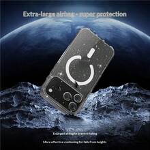 Glitter Transparent Phone Case Compatible With IPhone 17 Pro Max, Shiny PC Material, Transparent Shock-Proof, Slim Sparkling Frame, Compatible With IPhone 17 Pro And 17 Air - Clear - View 9