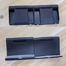 حامل لوحي قابل للطي وللتدوير متعدد الزوايا، قابل للتعديل في الزوايا والمواضع، للمشاهدة والألعاب بدون استخدام اليدين، محمول وسهل الحمل، متوافق مع الهواتف الذكية واللوحيات، مناسب للمكتب والمدرسة والحفلات، هدايا رأس السنة والصداقة والتبادل - الأسود - مشاهدة 6