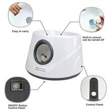 1pc New Pet USB Rechargeable Long Lasting Smart Multi-Distance Ball Launcher Outdoor Elastic Tennis Ball Thrower Dog Toy Automatic Throwing Machine, Perfect Size For Small And Medium Dogs, Comes With 3 Elastic Balls, Must-Have For Dogs And Cats