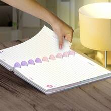 Caderno De Disco Iscool Inteligente 140 Folhas Color Flakes M+ G+ - M+ (17 x 23 cm) - Visão 10