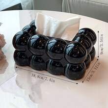 1pc Creative Cream Dispenser Design Paper Towel Holder, Luxury Decorative Paper Napkin Box, Suitable For Living Room, Dining Table, Coffee Table, Home And Hotel Decoration Home Bathroom Decor Bathroom Organizer Fall Decor Back To School