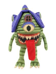 26厘米/10.23英寸 偷走脑腐毛绒玩具 La Casa Boo 毛绒玩具 红舌头房子 绿色毛绒动物 毛绒玩具 装饰创意礼物 儿童生日派对 家居女孩房间装饰 游戏收藏 - 綠色 - 查看 8