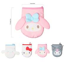 Sanrio 1pc Hello Kitty & My Melody 3D Thick Heat Resistant Waterproof Kitchen Oven Glove, Essential For Cooking, Baking, Grilling, Outdoor Use, Cute Christmas Gift, Perfect For Family Gatherings