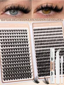 This Mixed Style Cartoon False Eyelash Set Includes 544/512/384 Clusters, With 3 Different Combinations To Create 32 Rows Of Cartoon-Style False Eyelashes. These Anime-Style False Eyelashes Can Create A Natural Makeup Effect, Suitable For Beginners As Well As Halloween, Christmas, And Party Occasions.