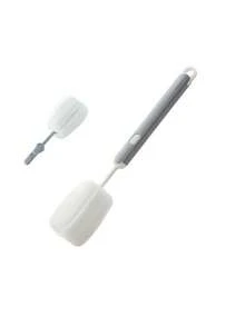 Replaceable Sponge Cup Brush, Detachable Cleaning Brush, Long Handle Cup Tea Stain Remover Bottle Brush - Multicolor - View 12
