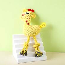 Heißes Haustier Hund Soundspielzeug Kreatives Stricken Sikahirsch Bissfestes Soundmolar Plüschhundspielzeug Haustierzubehör - Verschiedenfarbig - Übersicht 8