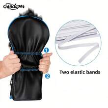 New Gorilla Pattern Golf Club Head Cover, Made Of Premium Leather To Protect Golf Club Head - Multicolor - View 3