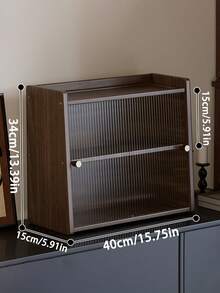 1件装竹制多功能厨房置物架及调料架 - 浅棕色桌面收纳架，节省空间设计，适用于家居、酒吧、阳台装饰 - 现代天然木质收纳架，天然色竹制厨房整理架，厨房置物架，天然木纹表面