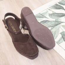 Women Platforms & Wedge Sandals - Coffee - View 2