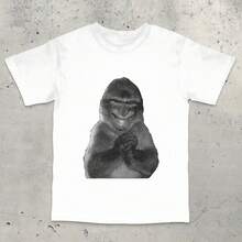 Funny Monkey Shirt, Stupid Meme Tshirt, Dank Memes Tee, 90s Vintage Bootleg, Odd Core Cruise Outfit For Women New Years Eve Outfit Women - 白色7 - 查看 7
