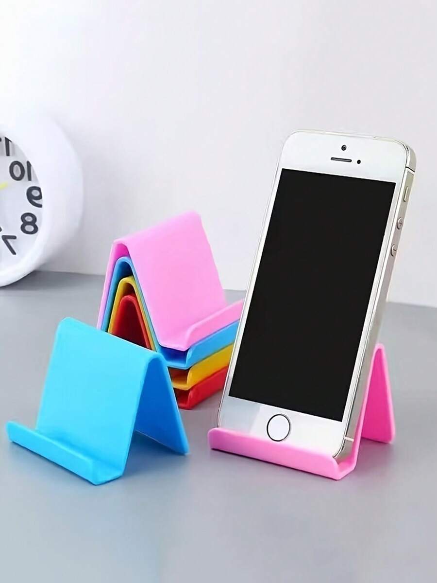 2pcs/4pcs Integrated Desk Mobile Phone Holder, Smartphone Stand, Creative Phone Stand For Bedside, Desk, Watching Movies, Tablets, Phones