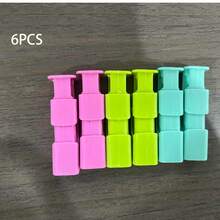 10/6/4pcs Food Bag Clips, Bread Bag Sealing Clips, Moisture-Proof Clips, Spring Sealing Clips, Suitable For Milk Powder Bags, Plastic Bags And Snack Bags, Kitchen Organization, Kitchen Supplies