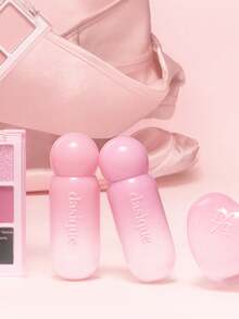 Dasique Glossy Lip Gloss, High-Shine Non-Sticky Moisturizing Lip Makeup, Y2K Rose Girl Party Travel Daily Best Color Charm Atmosphere Holiday Essential, Women's Makeup Gift Christmas Gift Rose Girl Best Color Charm Atmosphere Back To School - #17 Sugar Angel - View 10