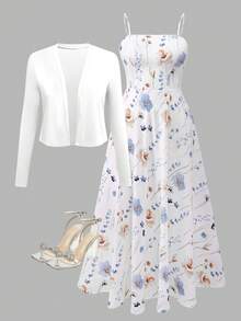 Blue and White