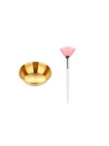 Bộ dụng cụ chăm sóc da mặt chuyên nghiệp 2/3/4/5/20/30/50 món, bộ dụng cụ tự pha chế mặt nạ, bao gồm bát trộn bằng thép không gỉ mạ vàng, cọ đắp mặt nạ màu hồng, que thoa mặt nạ silicon hai đầu, cọ trộn, 3 thìa đong và hũ kem mini, thích hợp cho việc chăm sóc da mặt và spa tại nhà dành cho phụ nữ, tiệc tùng, ngủ qua đêm, lễ hội, quà tặng. - Nhiều màu - Xem 24
