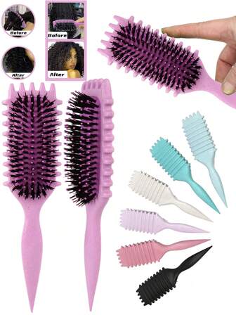 2026新款卷发造型梳，完美适用于卷发，轻松打造理想造型，提升自然卷度，男女皆宜