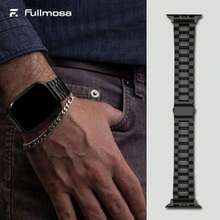 Smart Watch Strap - Black Gold - View 2