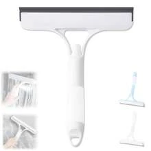1pcs 3-In-1 Bathroom Glass & Mirror Cleaner With Spray & Squeegee - trắng - Xem 4