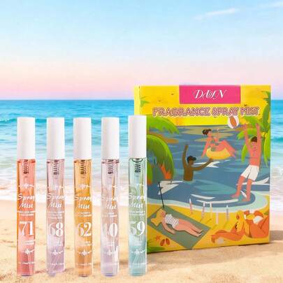 Brazil Fragrance Mist - Pistachio & Plum, Long-Lasting Natural Air Freshener Spray, Food Scented, Diffuser Oil, Flameless Diffuser Alternative, Vanilla Pistachio Ocean Scent, Portable Travel Size, Suitable For Bedroom, Bathroom, Car, Office, Desk