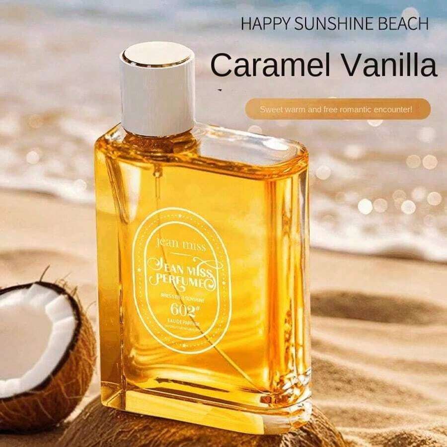 JEAN MISS Sttes Perfume 602 # (VANILLA ORCHID SANDALWOOD) - Eau De Perfume 100ml (3.4fl Oz) Woody Food Tune (Vanilla+Orchid+Sandalwood) - Vanilla - Xem 1