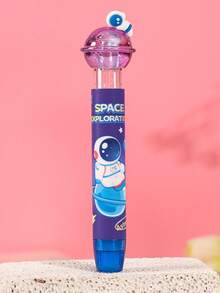 1 Set Cartoon Eraser Set, Cute Girly Erasers With Refillable Pen Holder & 2 Refill Leads, Smudge-Free, Minimal Debris, Suitable For Drawing, Learning, Classroom Gifts - Sets - View 9