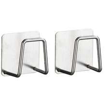 1/2入不鏽鋼廚房海綿架，水槽排水架，無需鑽孔