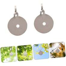 Dianas Metálicas Pequeñas para Entrenamiento Infantil, 6 Piezas (3 Cm), Objetivo Metálico Resistente, Diseño Portátil, Aptas para Tiro Deportivo En Interiores y Exteriores - / - Ver 7