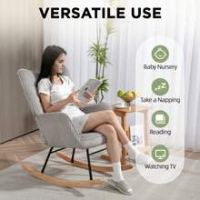 Living Room Chairs - Green - View 6