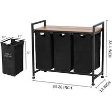 Laundry Baskets - 33.3 X 13 X 28.4 Pulgadas - View 2