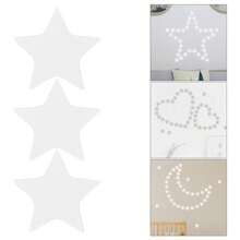 Pegatinas De Pared De Estrellas Acrílicas 3D Autoadhesivas Doradas Decoración Creativa para Sala De Estar Dormitorio Y Oficina Espejo Decorativo Fácil De Aplicar - Pago - Ver 6