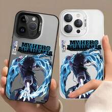 1pc Anime Dabi  Phone Case Compatible With  17 17Air 16 15 14 13 12 11 Pro Max Plus Colorful Silver, Cover Compatible With  17 Pro Case,  17 Pro Max Case,  17 Case,  16 Pro Case - z1 - 查看 3