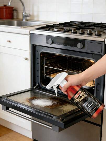 jakehoe 4/2/1 pieza [Limpiador de horno profesional mejorado] Spray desengrasante de uso intensivo, elimina aceite quemado, grasa y carbón, fórmula de acero inoxidable, ideal para la preparación de cocción festiva, limpieza de cocina durante todo el año, fiestas en el patio trasero y parrilladas, gran regalo para amigos, días festivos, San Valentín y regreso a la escuela (envío aleatorio de versiones nuevas y antiguas)