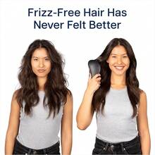 Glide Thru Detangling Brush, Detangler Brush For Curly, Straight, Wet And Dry Hair Comb For Adults And , Hair Accessories For Women, Black - Black - 查看 8